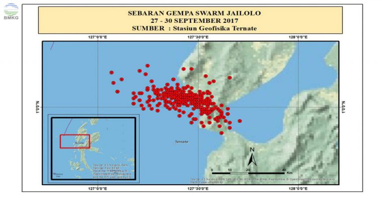 Saat Berhari-hari Fenomena Gempa Swarm Mengguncang Halmahera Barat, Terjadi Hingga 1.582 Kali Guncangan