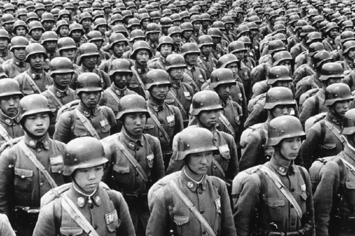 sejarah palsu perang dunia II oleh partai komunis tiongkok