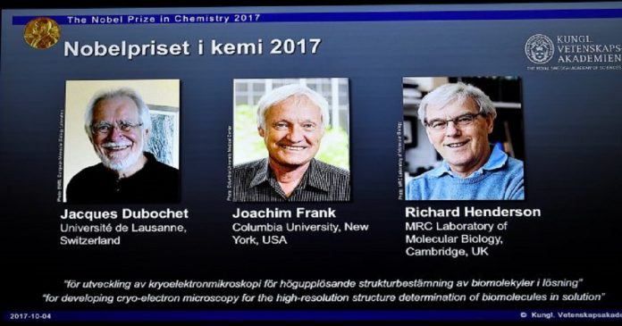 pemenang hadiah nobel kimia 2017