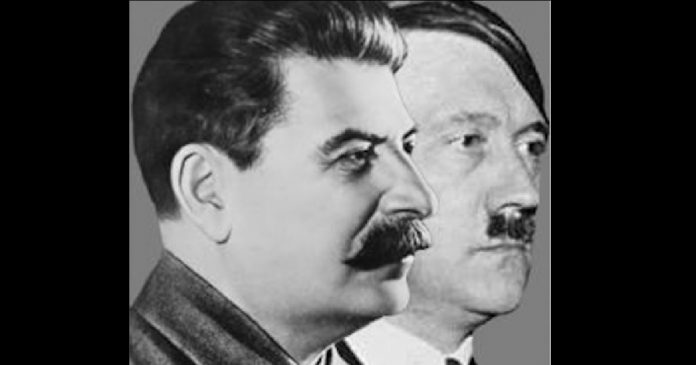 Joseph Stalin dan Adolf Hitler