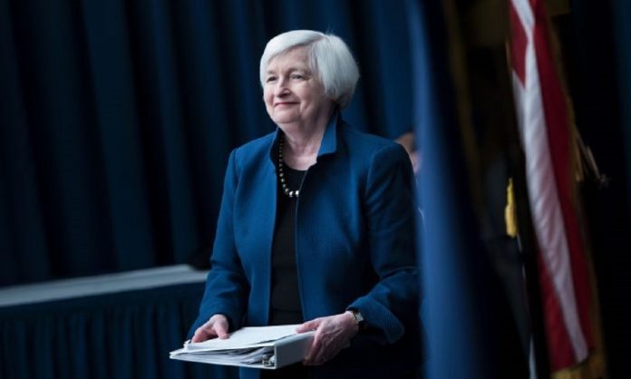 Ketua Dewan Federal Reserve Janet Yellen