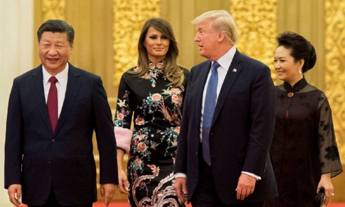 pertemuan Donald Trump - Xi Jinping