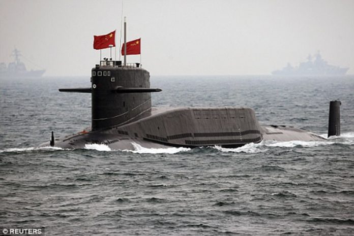 kapal selam nuklir Tiongkok