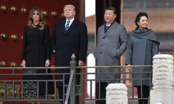 kunjungan Donald Trump ke Beijing 2017