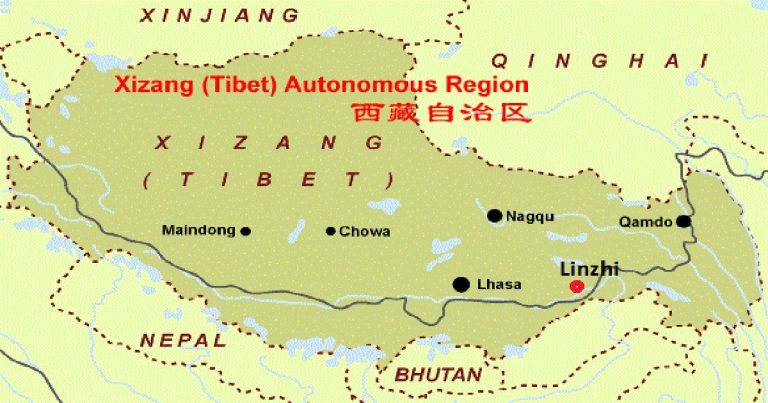 Kota Linzhi di Tibet Diguncang Gempa Berskala 6.9 SR