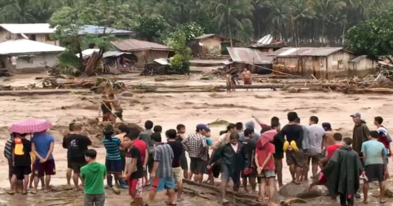 Banjir dan Longsor Akibat Badai, Lebih dari 100 Orang Tewas di Filipina