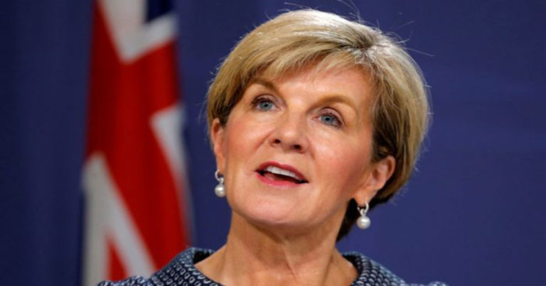 Mantan Menlu Wanita Pertama Australia Julie Bishop Pensiun dari Parlemen