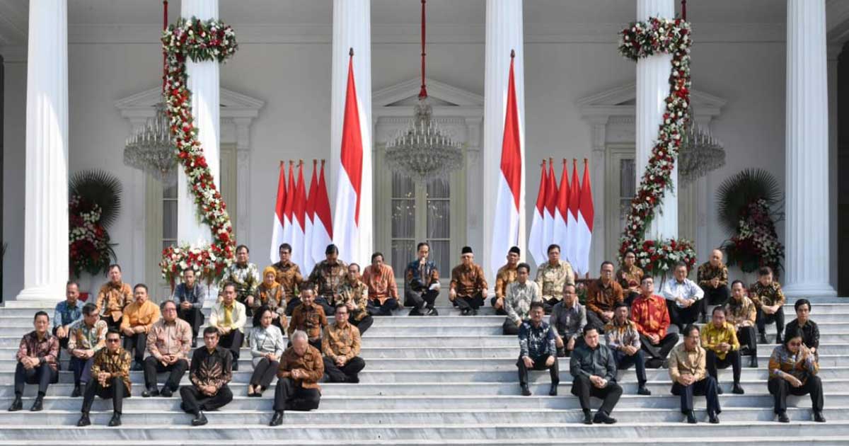 Susunan Kabinet Indonesa Maju Joko Widodo Maruf Amin 2019 2024 Etindonesia