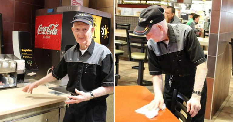 Dia Berusia 92 Tahun dan Menolak untuk Berhenti dari Pekerjaannya di McDonald’s