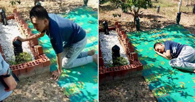 Seorang Anak Laki-laki Autis Sangat Merindukan Ayahnya yang Sudah Meninggal, Dia Mengunjungi Makamnya Setiap Jumat Hanya untuk Mengobrol