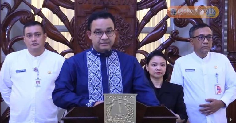 Anies Tetapkan DKI Jakarta dengan Status Tanggap Darurat Bencana