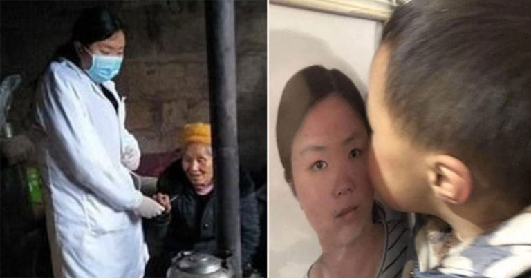 Bocah laki-laki 3 Tahun Mencium Foto Ibunya di Pemakamannya, Mengira Itu Perayaan Ulang Tahun Ibunya