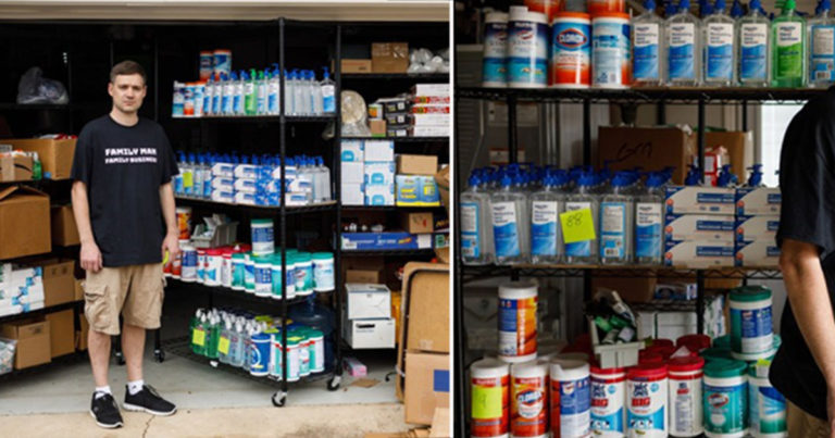 Pria 36 Tahun Telah Menimbun 17.700 Botol Sanitiser untuk Dijual Online, oleh Amazon dan Ebay Akunnya Diblokir