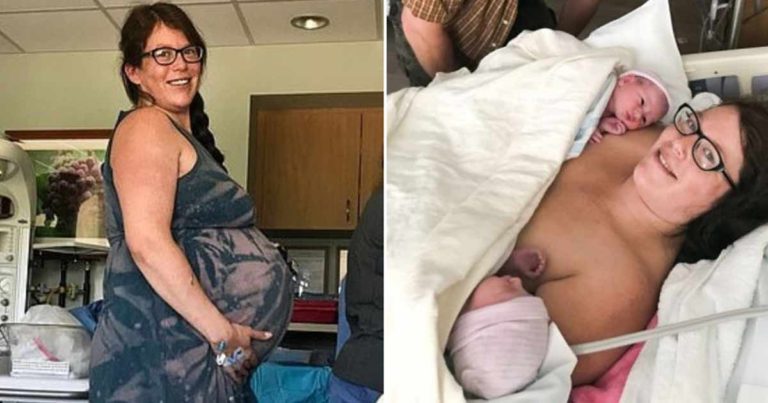 Dia Mengetahui Bahwa Akan Memiliki Bayi Kembar Beberapa Detik Setelah Melahirkan Bayinya yang Pertama