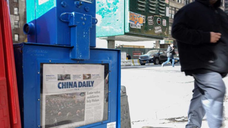 Media Propaganda Partai  Komunis Tiongkok Membayar Jutaan Dolar ke Washington Post dan Wall Street Journal