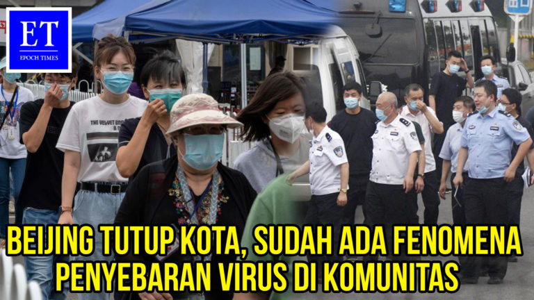 Beijing Tutup Kota, Sudah Ada Fenomena Penyebaran Virus di Komunitas