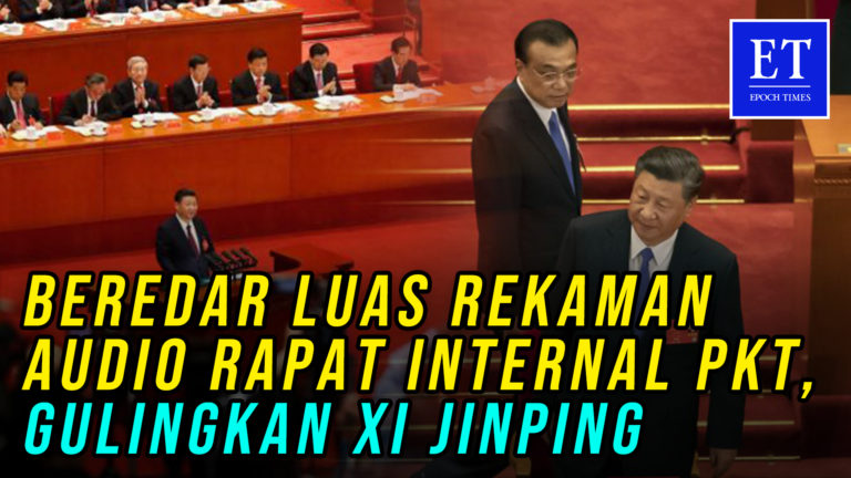 Rekaman Audio Rahasia Internal, Gulingkan Xi Jinping