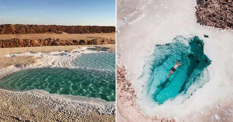 Kolam Garam yang Memukau di Siwa Oasis