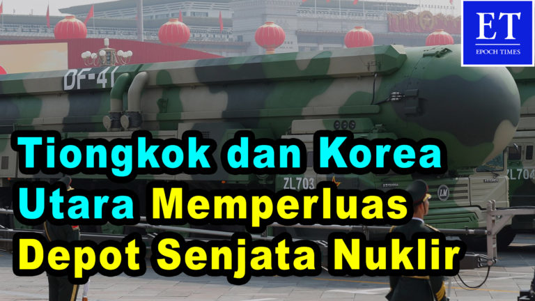 Laporan Tahunan Isu Senjata Nuklir : Tiongkok dan Korea Utara Memperluas Depot Senjata Nuklir
