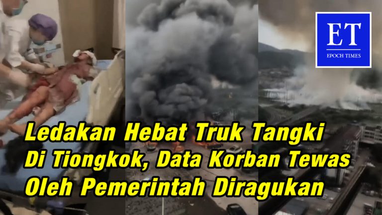 Ledakan Hebat Truk Tangki di Zhejiang, Data Korban Tewas oleh Pemerintah Sangat Diragukan