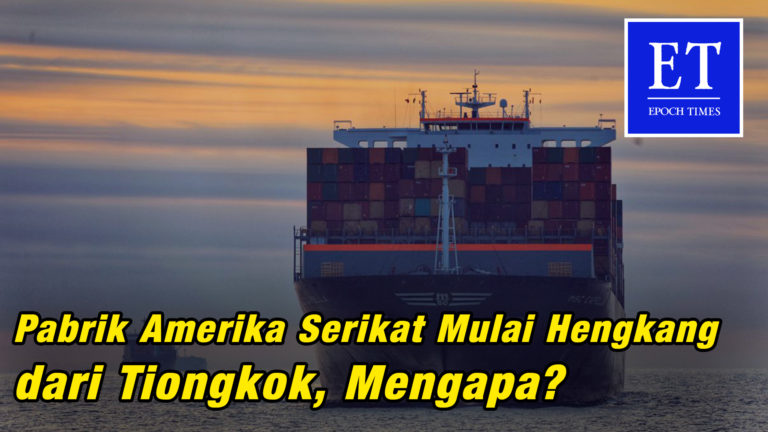 **MENGAPA?** Pabrik Amerika Serikat Mulai Hengkang dari Tiongkok