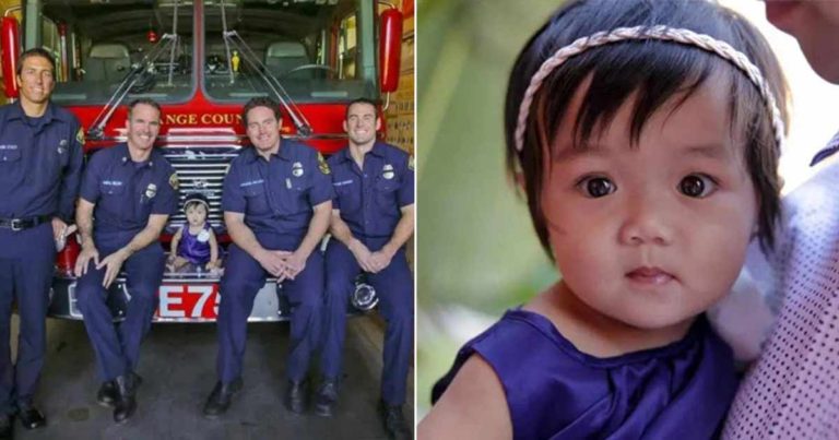 Petugas Pemadam Kebakaran Bertemu Lagi dengan Bayi yang Ditinggalkan di Stasiun Pemadam 9 Bulan Lalu