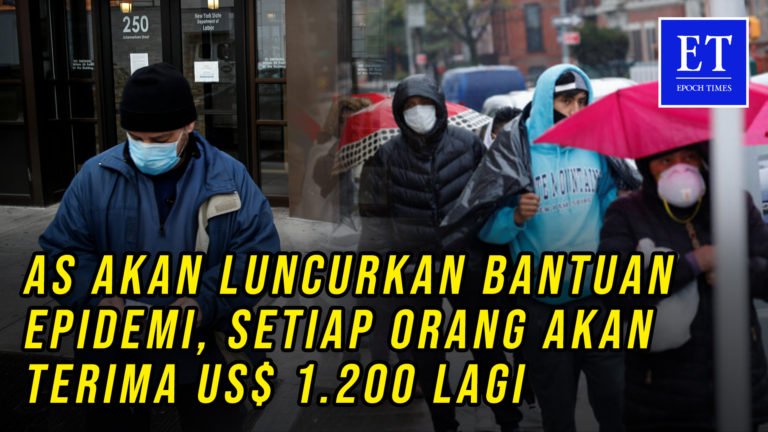 Amerika Serikat akan Luncurkan Bantuan Epidemi, Setiap Orang akan Terima US$ 1.200 Lagi