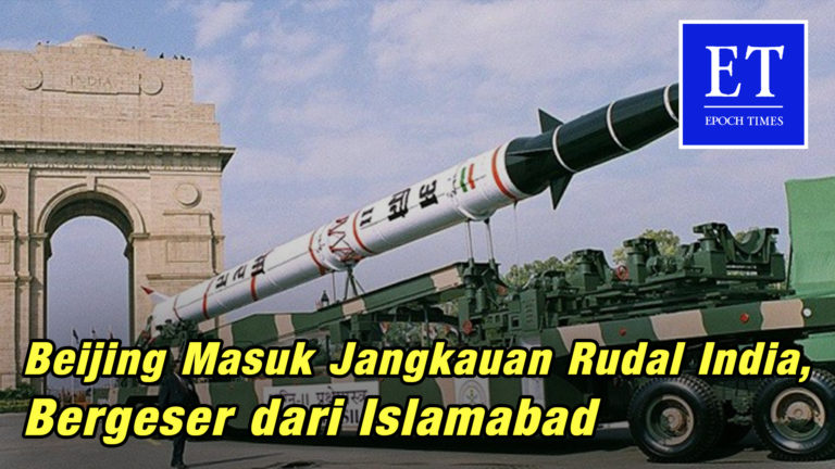 Beijing Masuk Jangkauan Rudal India, Bergeser dari Islamabad
