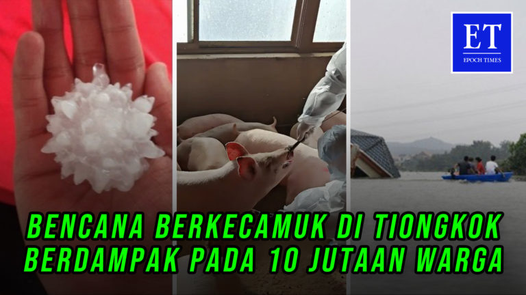 Bencana Berkecamuk di Tiongkok, Berdampak pada 10 Jutaan Warga