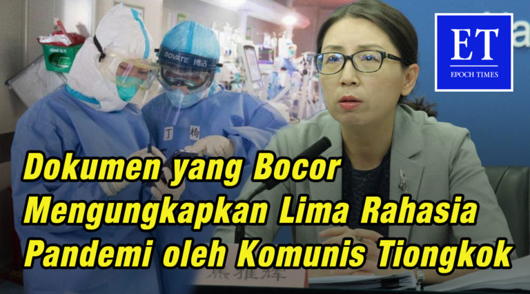 Dokumen Bocor : Ungkap Lima Rahasia Pandemi oleh Komunis Tiongkok