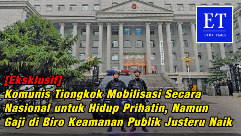 PKT Mobilisasi Secara Nasional untuk Hidup Prihatin, Namun Gaji di Biro Keamanan Publik Justeru Naik