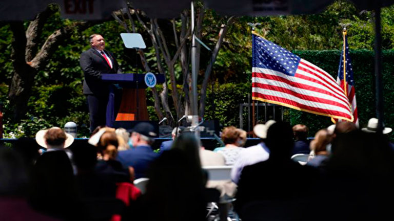 Mike Pompeo: Dunia Bebas Harus Mengalahkan Tirani Komunis Tiongkok