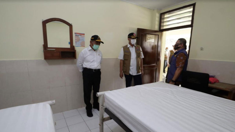 Ketua Gugus Tugas Puas Melihat Kesiapan BPSDM Jatim Sebagai Rumah Pusat Observasi Corona