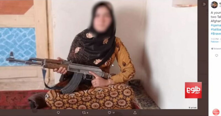 Gadis Afghanistan Pemberani, Memberondong Gerombolan Taliban Pembunuh Orangtuanya dengan AK-47