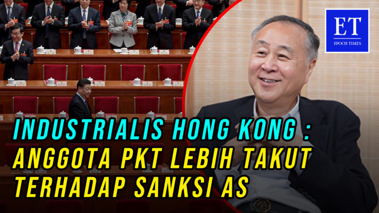 Industrialis Hong Kong : Anggota Partai Komunis Tiongkok Lebih Takut Terhadap Sanksi AS
