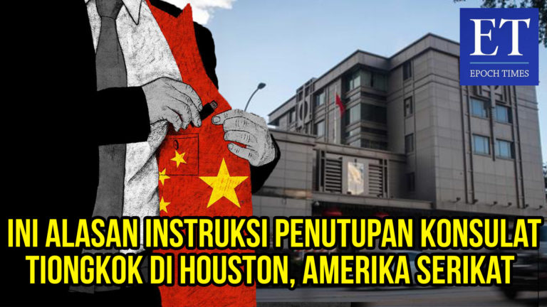 Ini Alasan Instruksi Penutupan Konsulat Tiongkok di Houston, Amerika Serikat