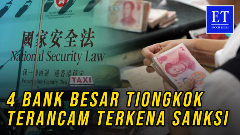 4 Bank Besar Tiongkok Terancam Terkena Sanksi, Jika UU Pertanggungjawaban Hongkong Disahkan