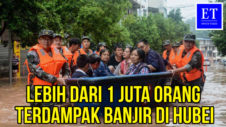 Dahsyat!!! Belum 1 Minggu Dampak Banjir di Hubei Sudah Lebih dari 1 Juta Orang