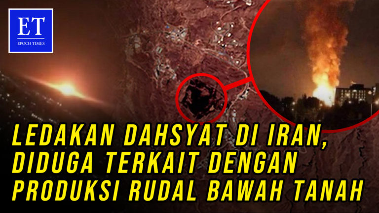 Ledakan Dahsyat Terjadi di Daerah Gunung Iran, Diduga Terkait dengan Produksi Rudal Bawah Tanah