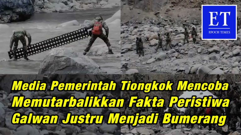 Media Pemerintah Tiongkok Mencoba Memutarbalikkan Fakta Peristiwa Galwan Justru Menjadi Bumerang