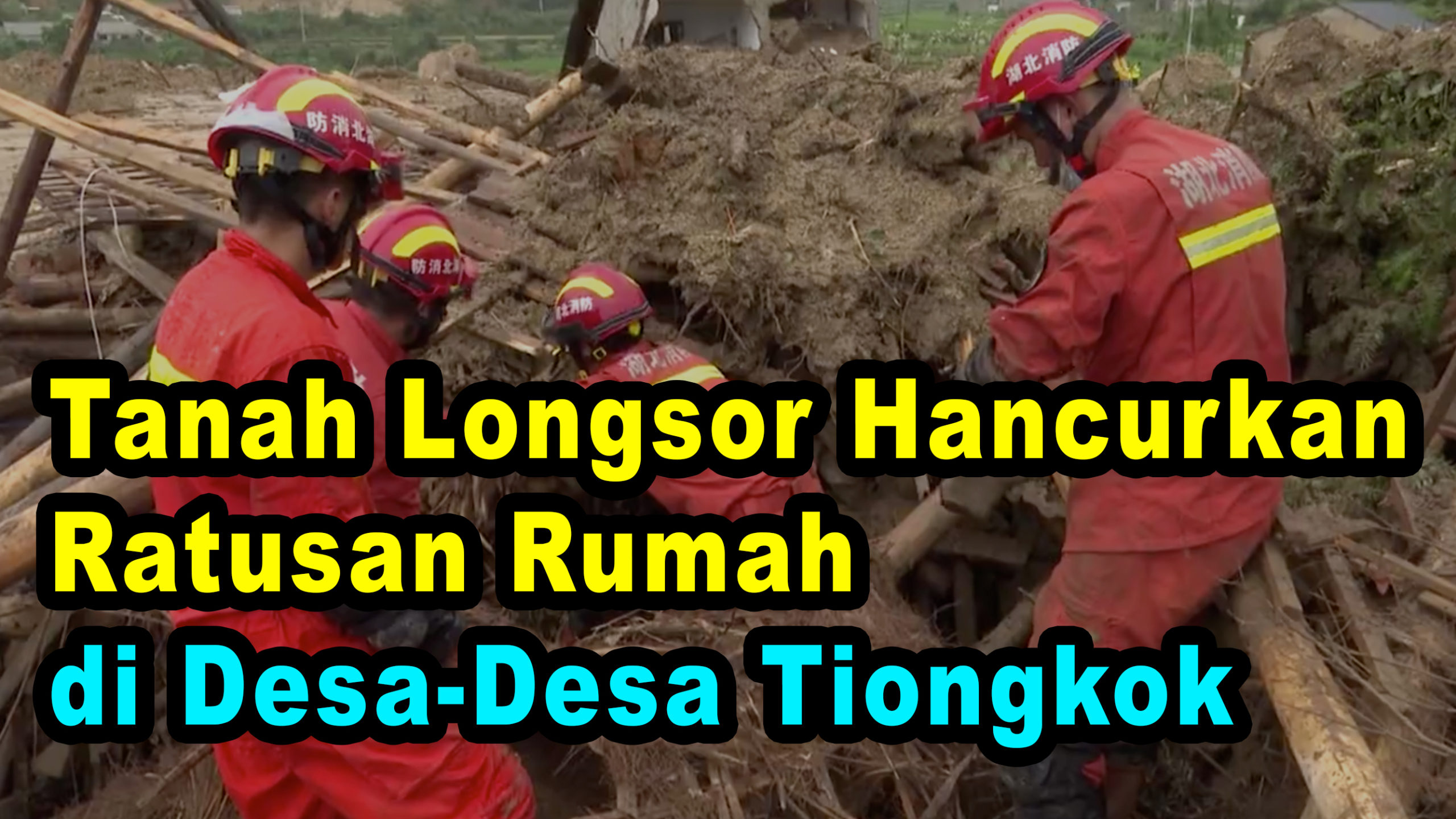 Menyedihkan!!! 4 Desa Terkubur Tanah Longsor, Rumah Tiba2 Ambruk Dan ...