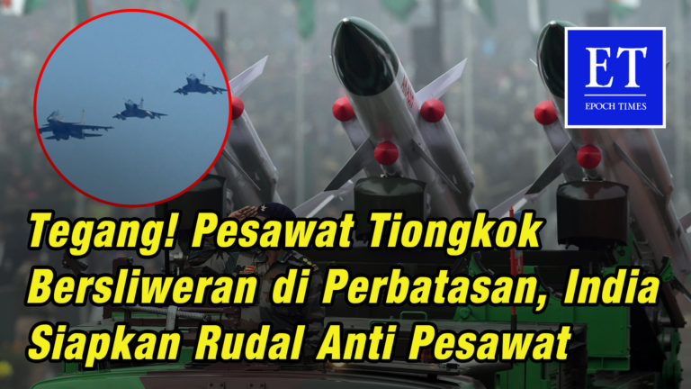 Tegang! Pesawat Tiongkok Berseliweran di Perbatasan, India Siapkan Rudal Anti Pesawat