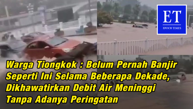 Belum Pernah Banjir Sebesar Ini Selama Beberapa Dekade, Khawatir Debit Air Lebih Meninggi Lagi