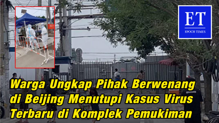 Warga Ungkap Pihak Berwenang di Beijing Menutupi Kasus Virus Terbaru di Komplek Pemukiman
