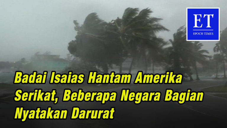 Badai Isaias Hantam Amerika Serikat, Beberapa Negara Bagian Nyatakan Darurat