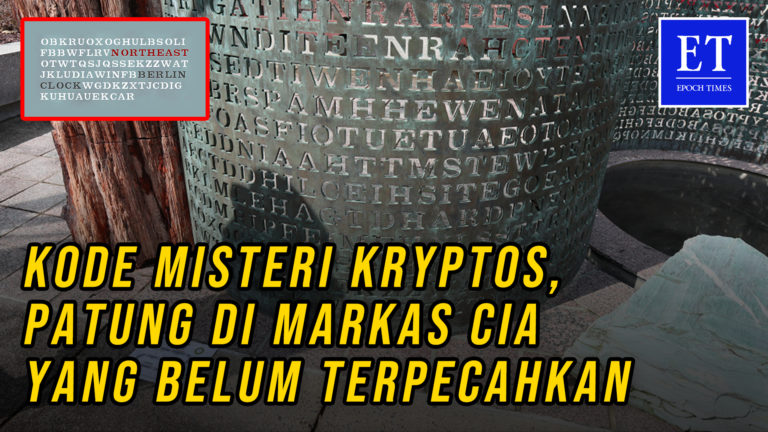Kode Misteri Kryptos, Patung di Markas CIA yang Belum Terpecahkan