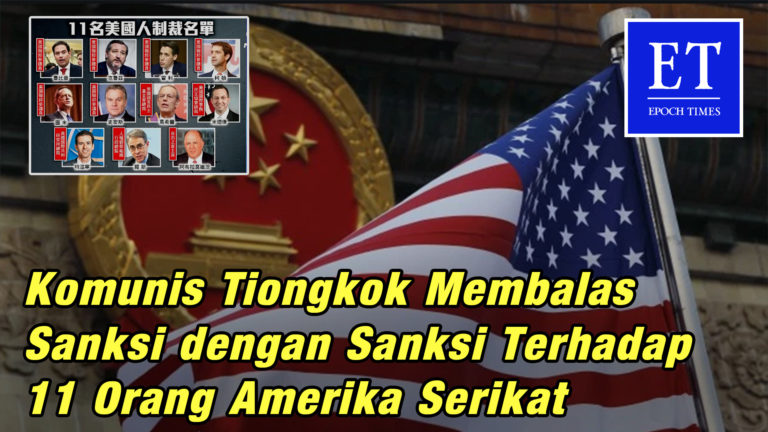 PKT Membalas Sanksi dengan Sanksi Terhadap 11 Orang Amerika Serikat