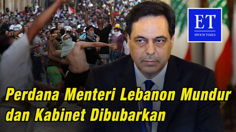 Perdana Menteri Lebanon Mundur dan Kabinet Dibubarkan