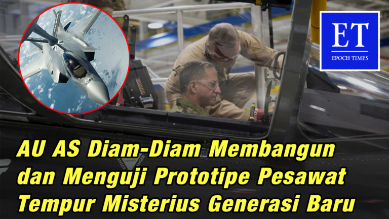 AU AS Diam-Diam Membangun dan Menguji Prototipe Pesawat Tempur Misterius Generasi Baru