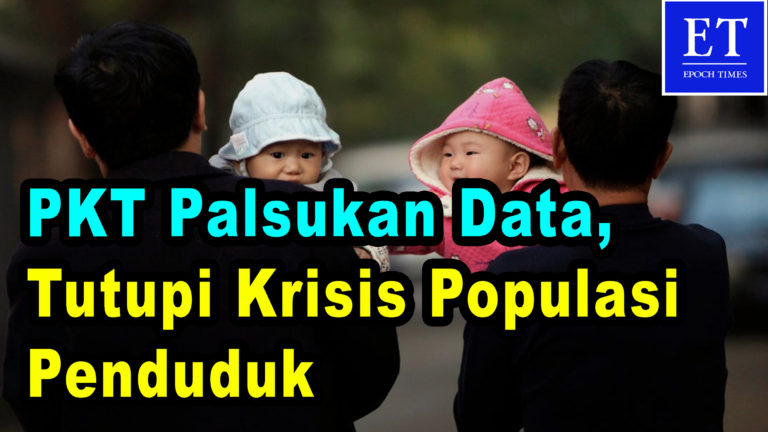 Ekonom: Partai Komunis Tiongkok Palsukan Data, Tutupi Krisis Populasi Penduduk